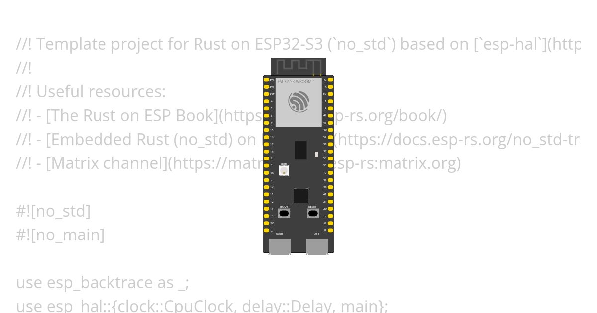 rust-esp32-s3 simulation