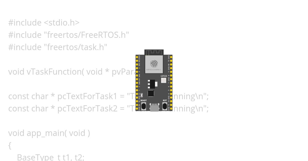 Test ESP-IDF simulation