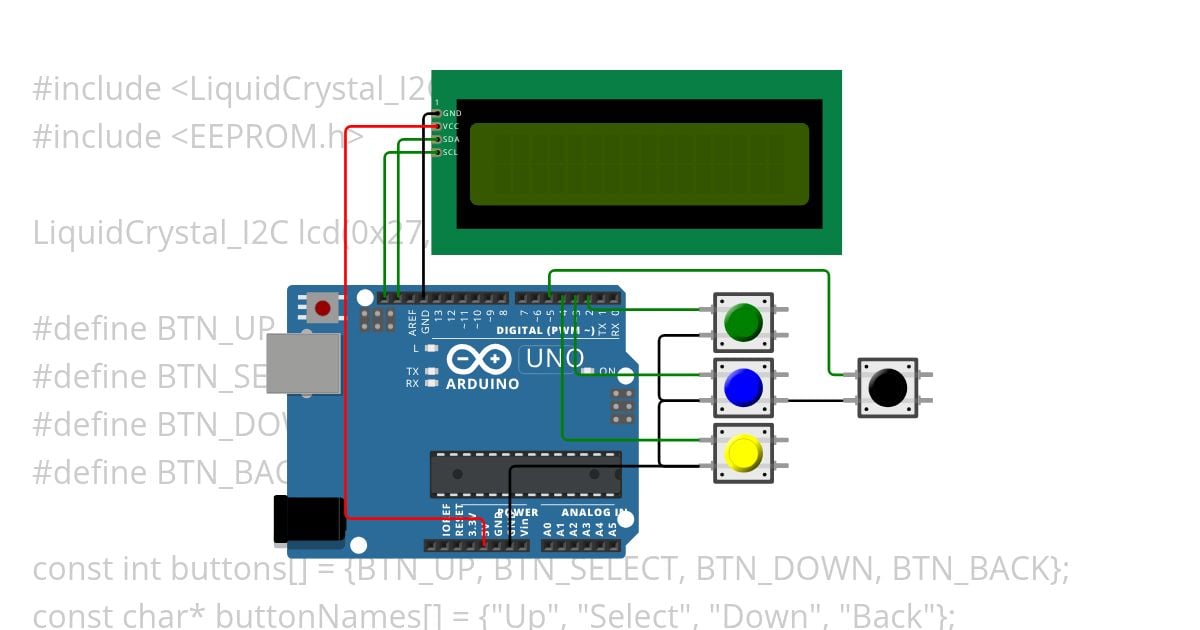 MenuV1 simulation