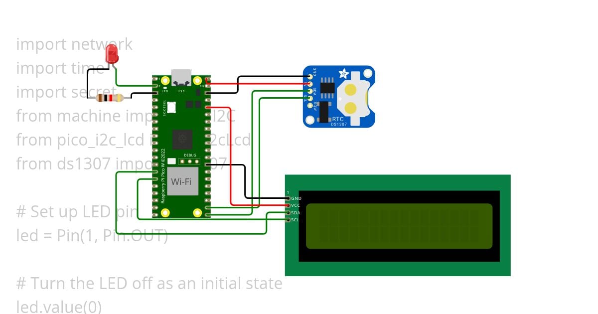 Pico W project simulation