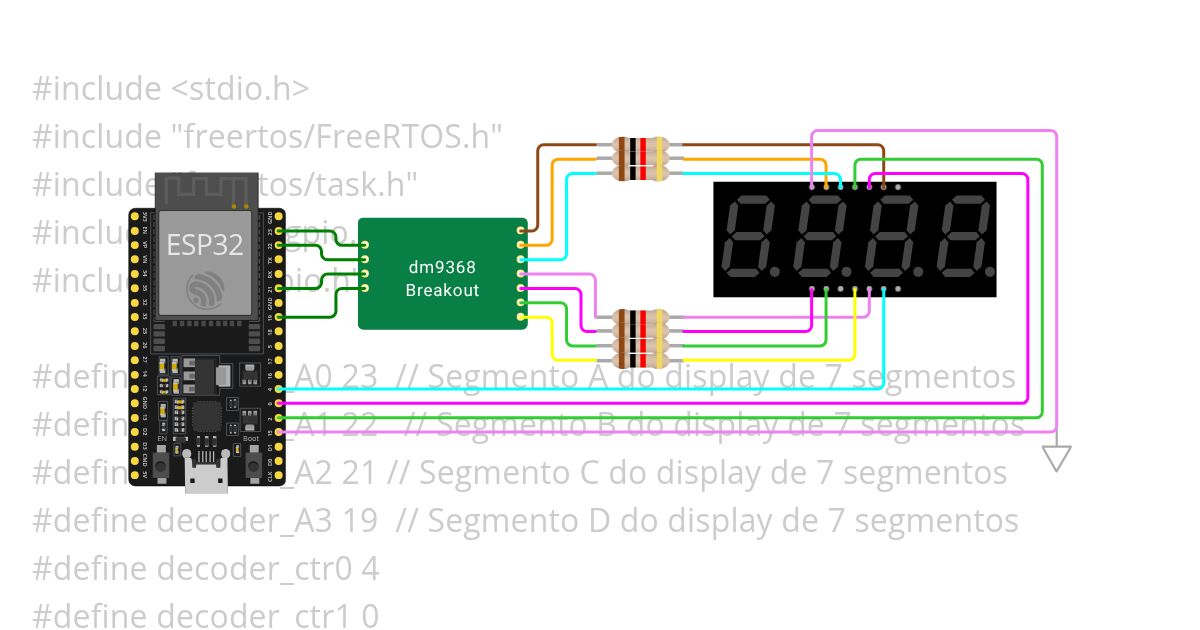 esp32_dm9368 simulation