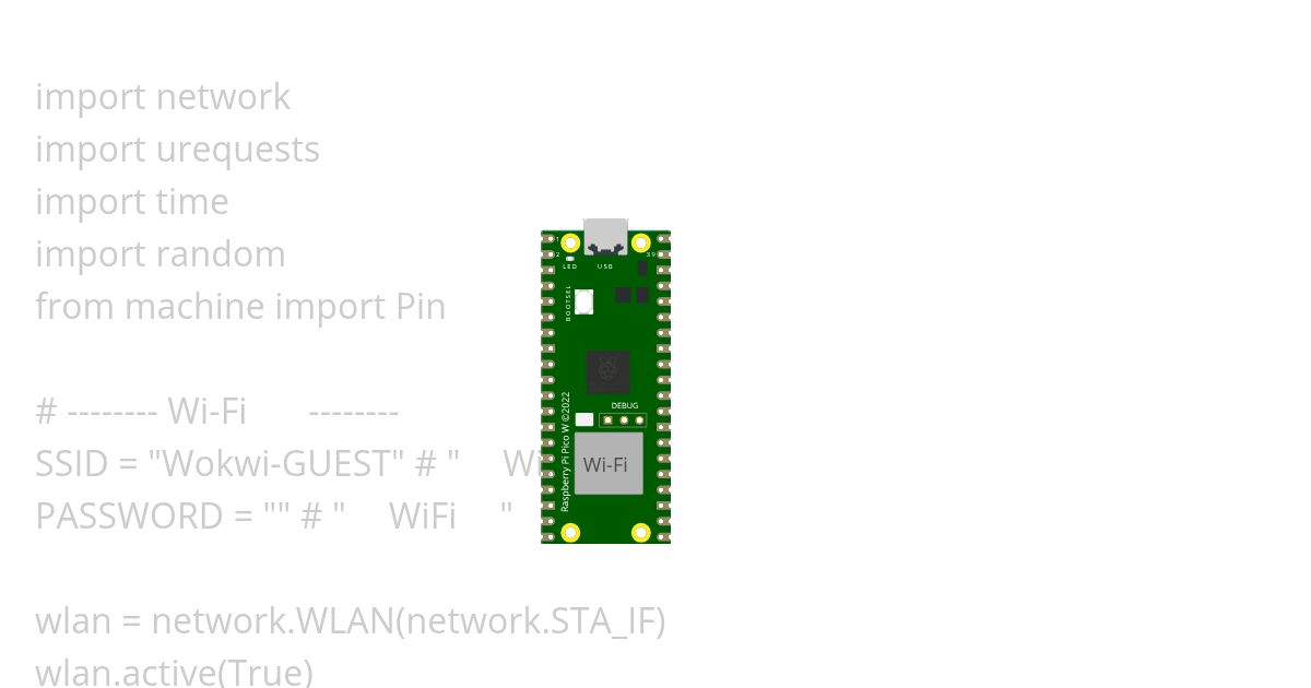 micropython-pi-pico Blynk simulation