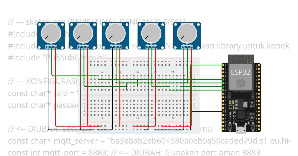 IoT Potensio Copy simulation