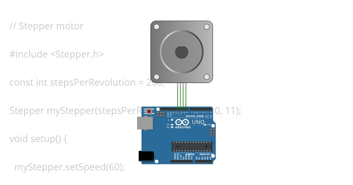 stepper motor simulation