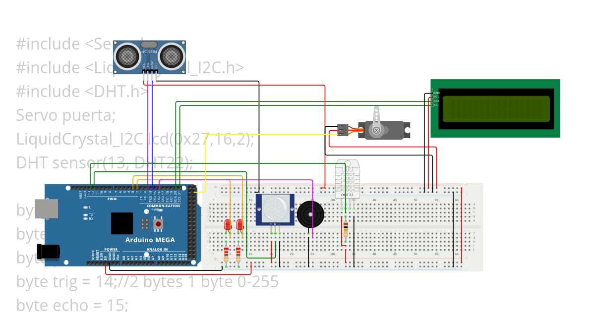 Principal con sensor de flama  simulation