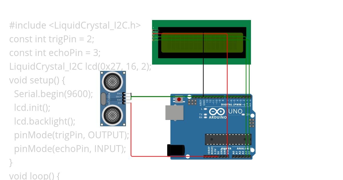 ultrasonic sensor simulation