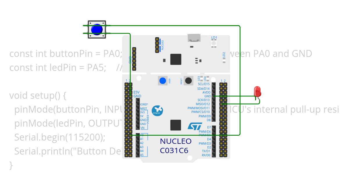 SC--Button,LED debug