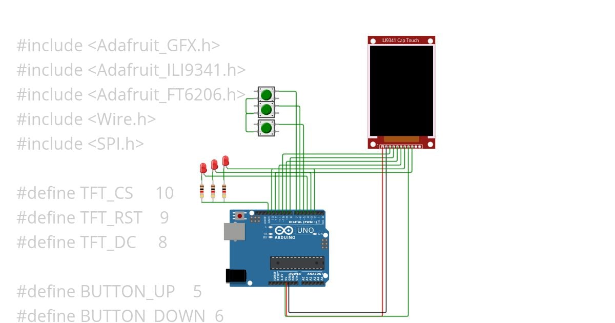 lcd tft touch