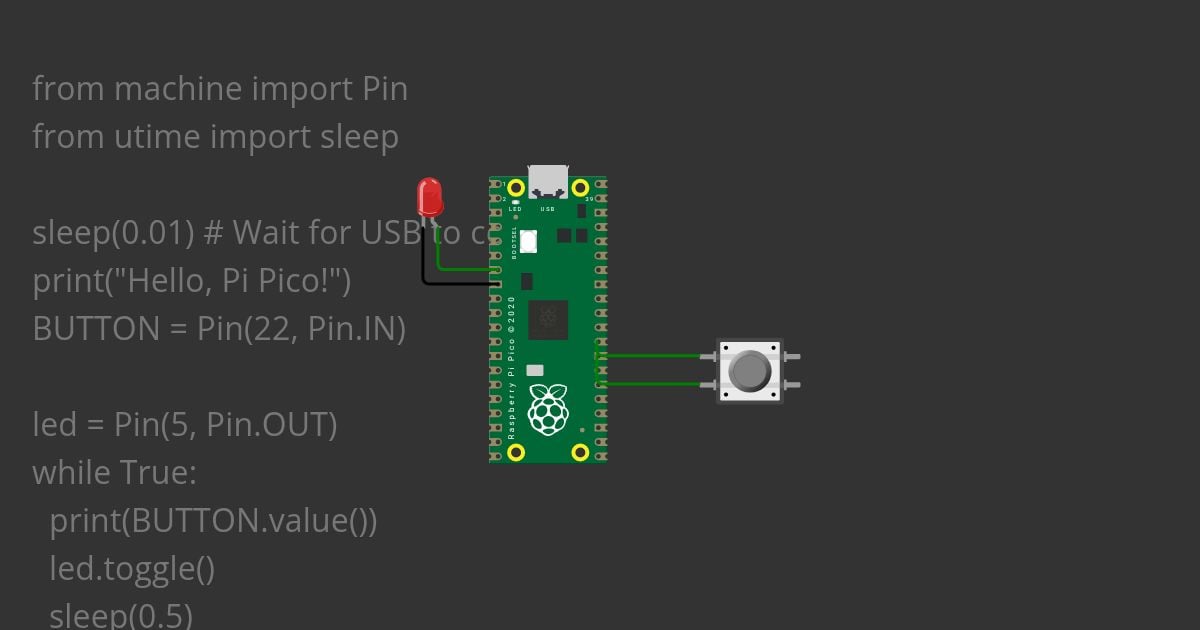 Blink with MicroPython Copy