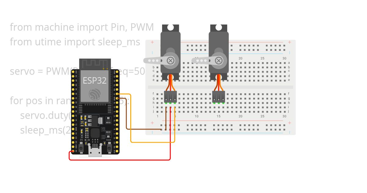 m3 for loop servo Copy simulation