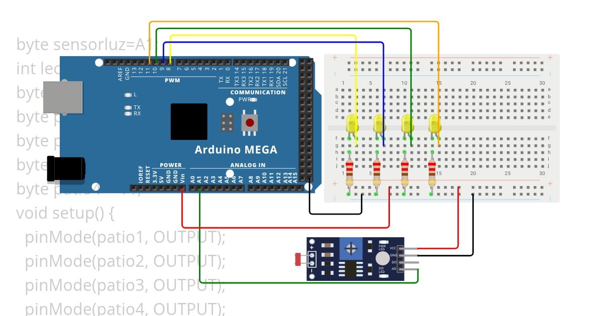 Iluminacion S6E2 simulation