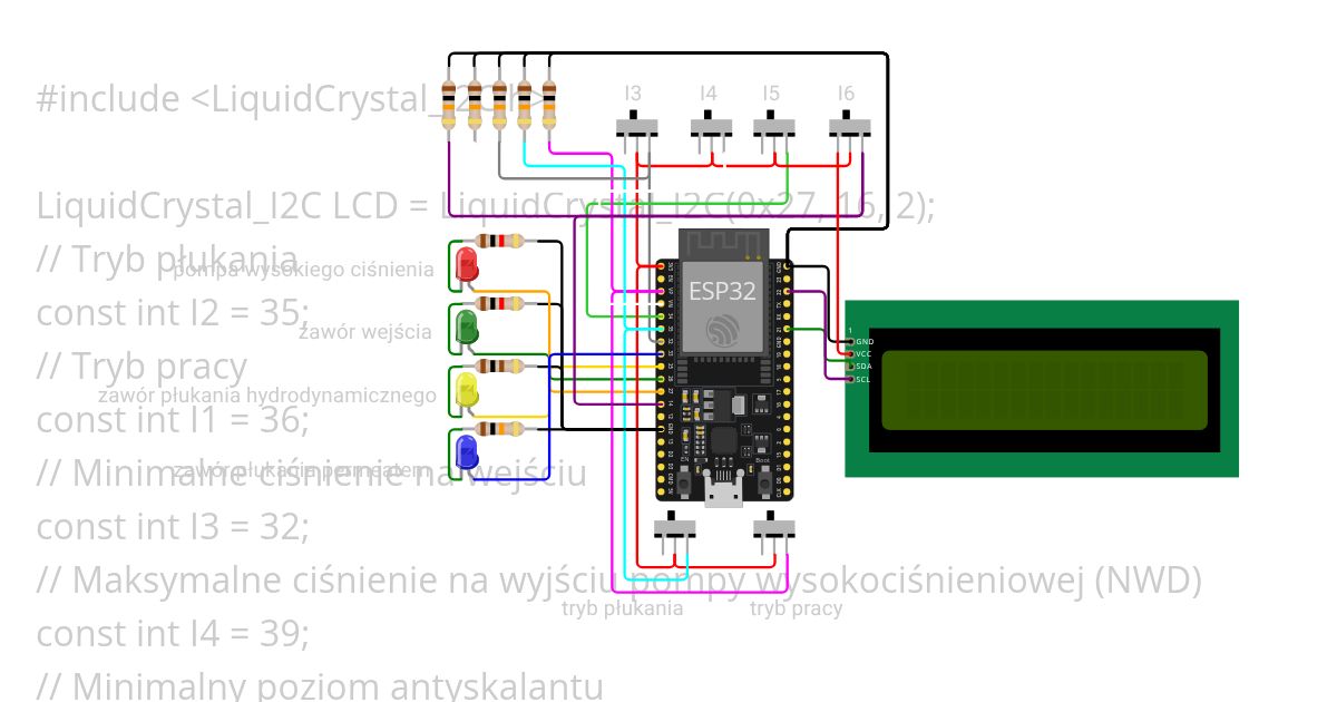 ESP32 osmos logic simulation