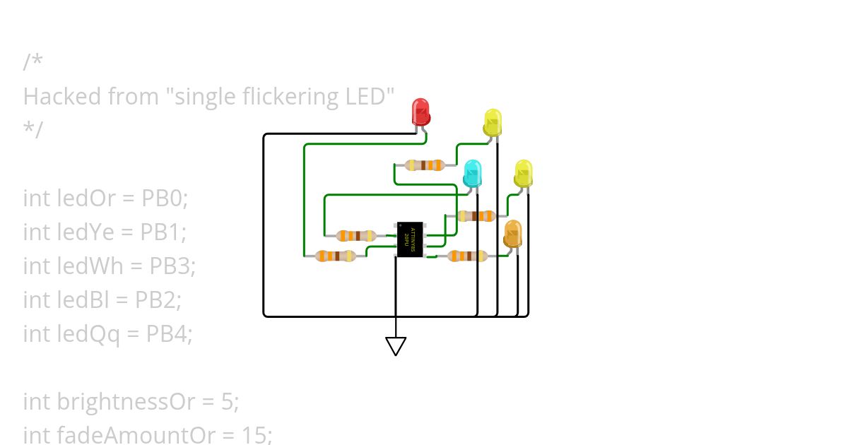 flickerblink Copy simulation
