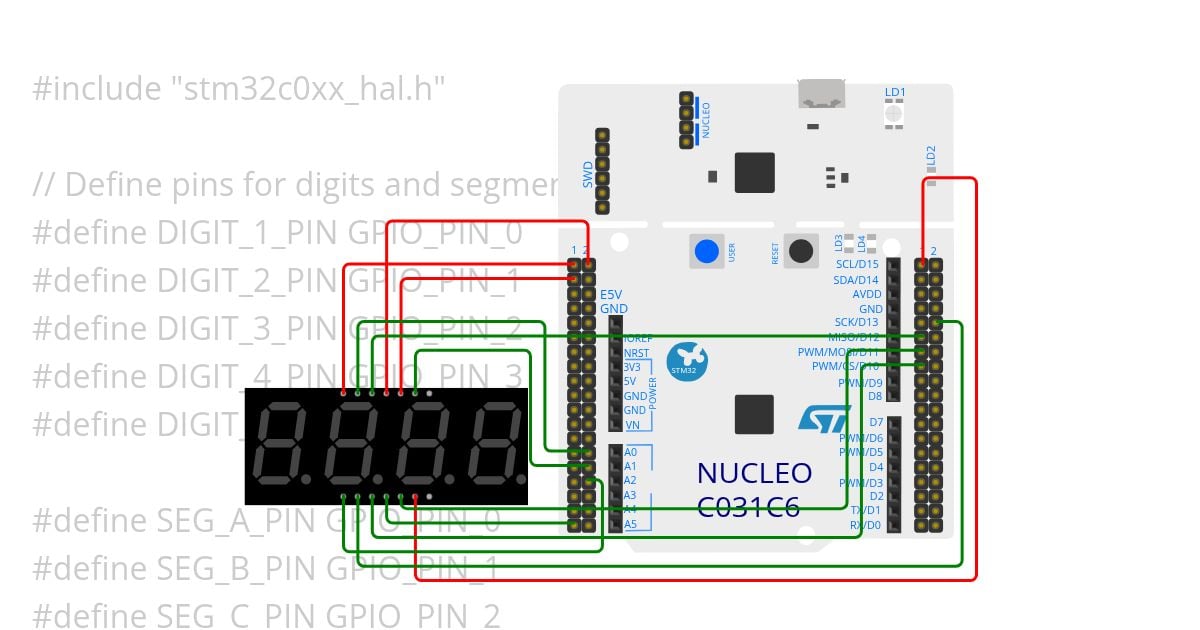 counter with decimal simulation