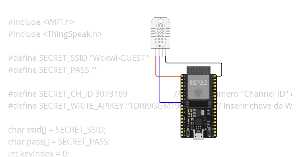 3CT - GB Sensor DHT thing simulation