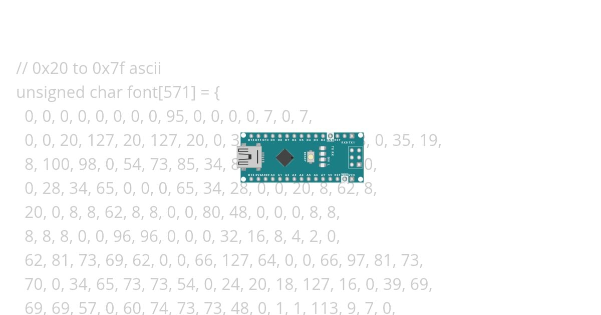 Print from bytes to array test simulation