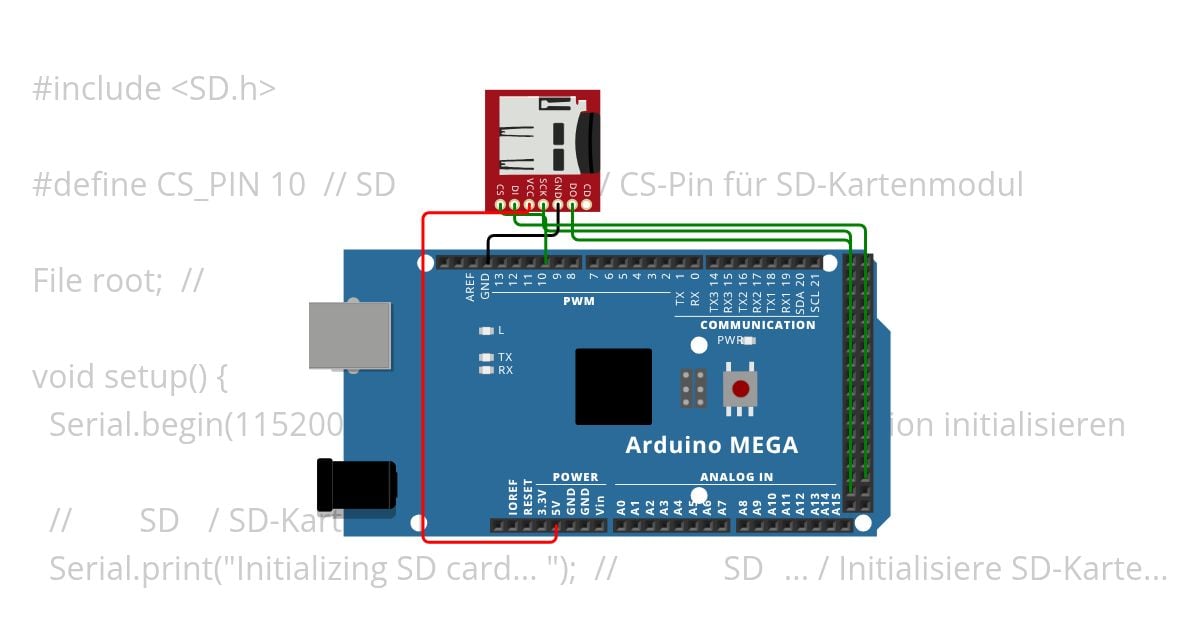 microsdcarddemo.ino simulation