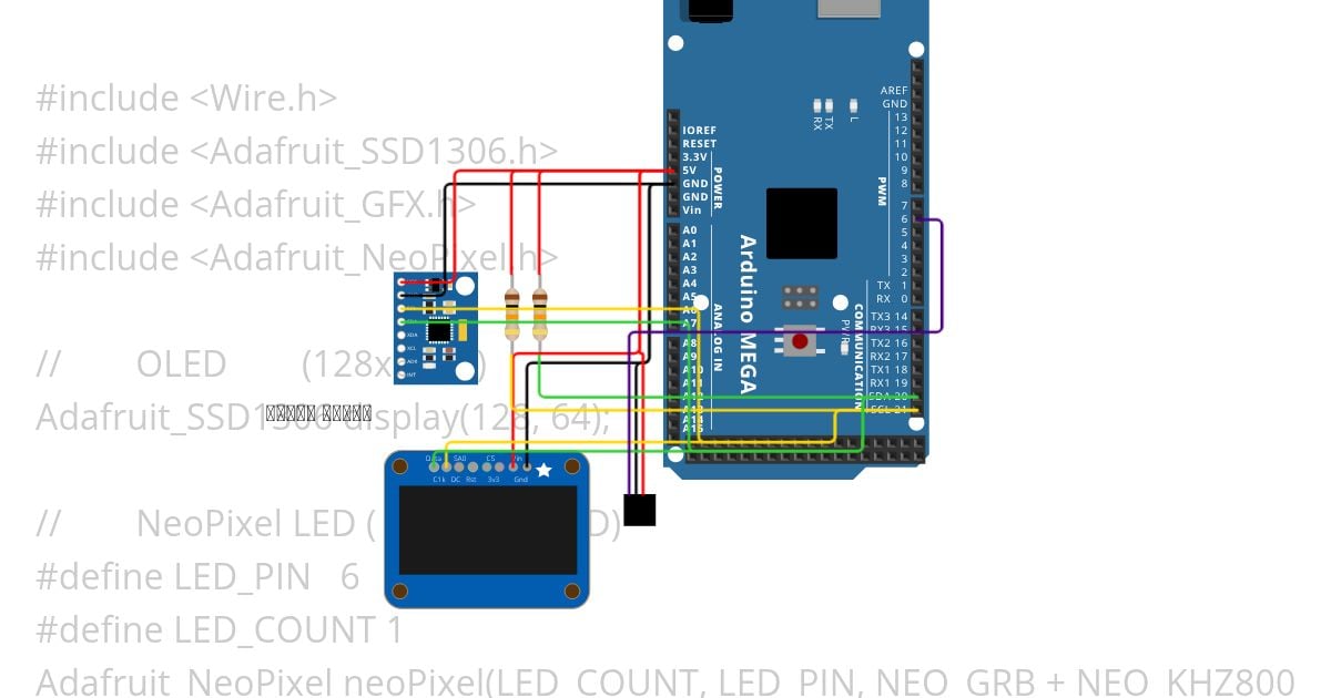 MPU6050demo.ino simulation