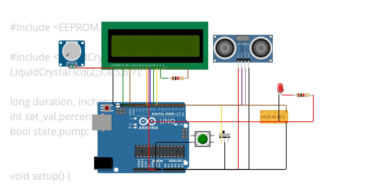 Automatic Water Level Controller Using Arduino Copy simulation
