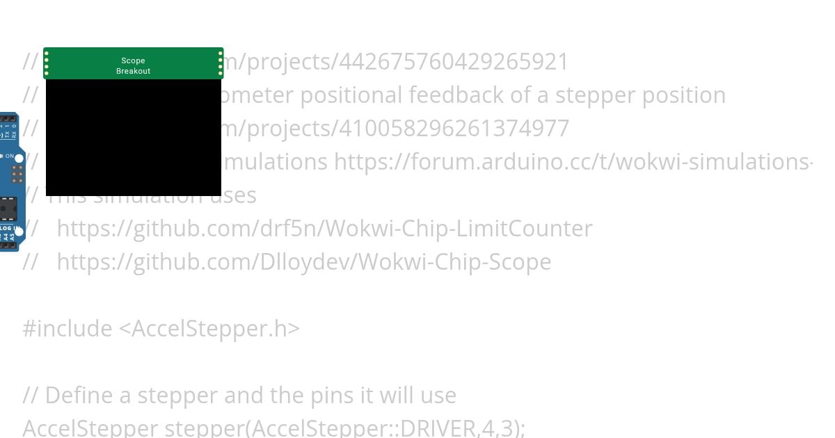 StepperLimitSwitchFeedback simulation