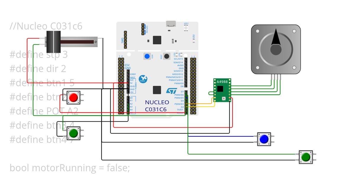 ST Nucleo C031C6 - Engine Copy