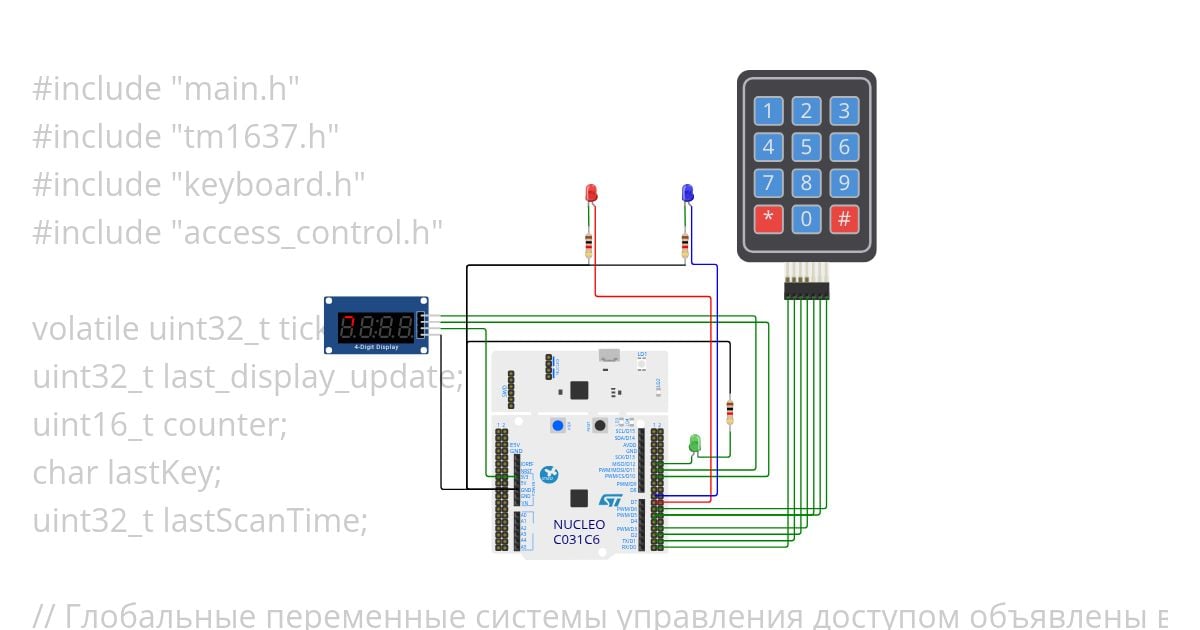 Embedded systems Lab1 Var1