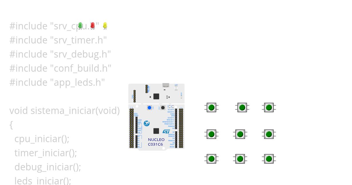 Aula codigo STM32 simulation