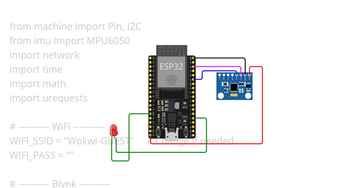 MCUSENSOR with blynk simulation