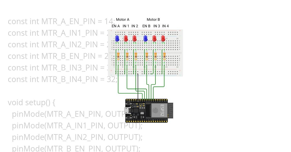 ESP32_L298_Test simulation