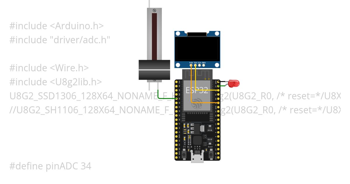 blackscreen ESP32 without interrupt simulation