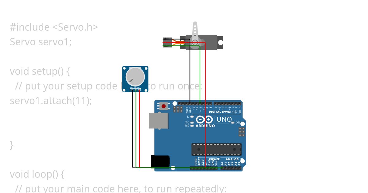 Practica#6 Control de ServoMotor simulation