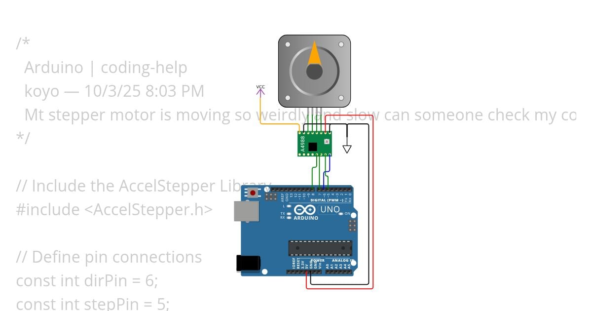koyo_Stepper simulation