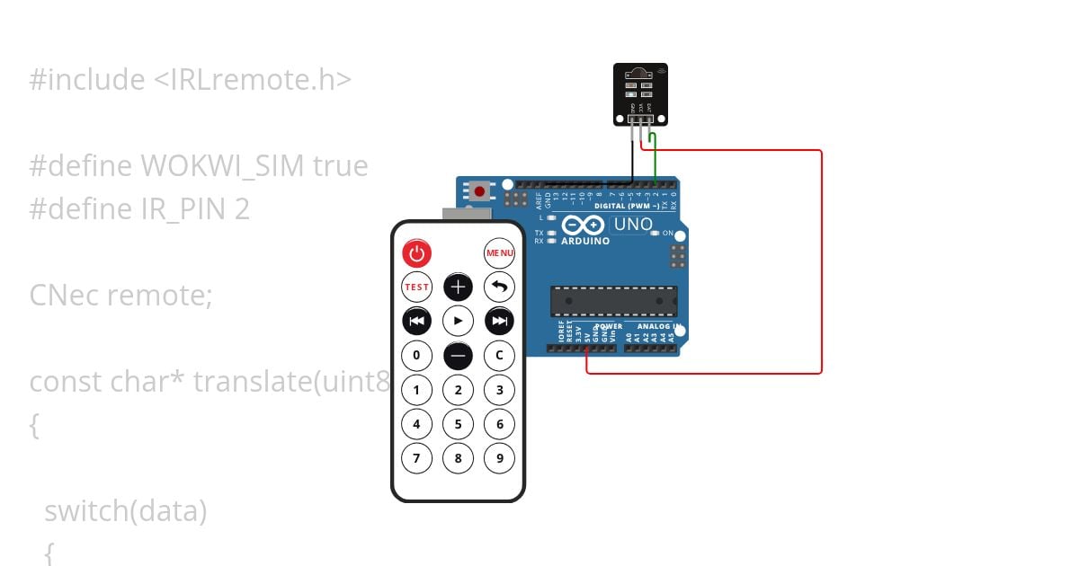 Universal remote system simulation