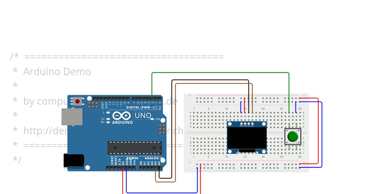 92 Arduino Demo [Arduino UNO] simulation
