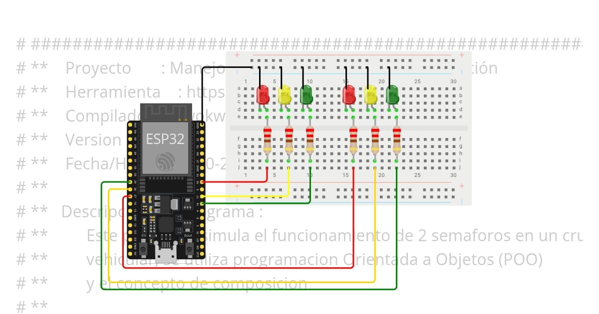 302 Composicion Semaforo simulation