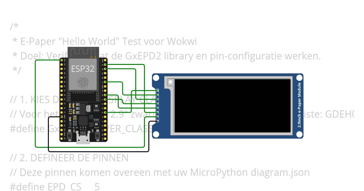 virus e-paper wim simulation