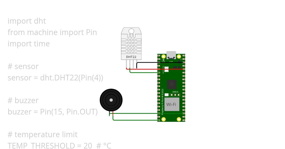 Buzzer temp