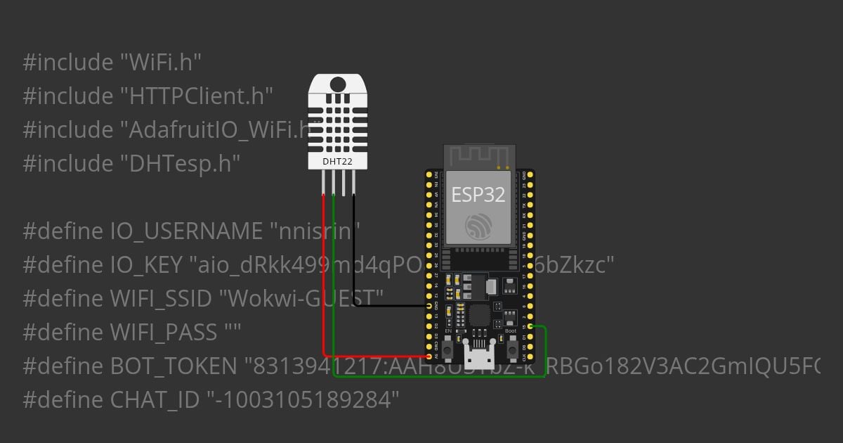connect zapier + adafruit ke tele