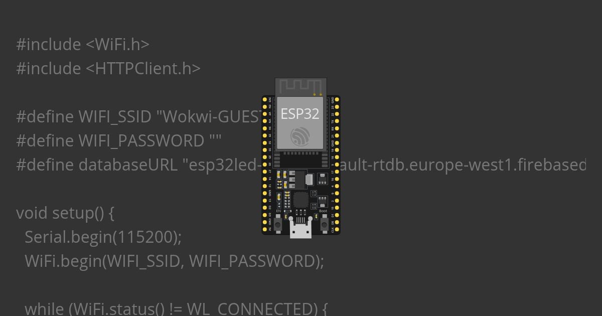 TP : Contrôle d’une LED via Firebase sur ESP32 