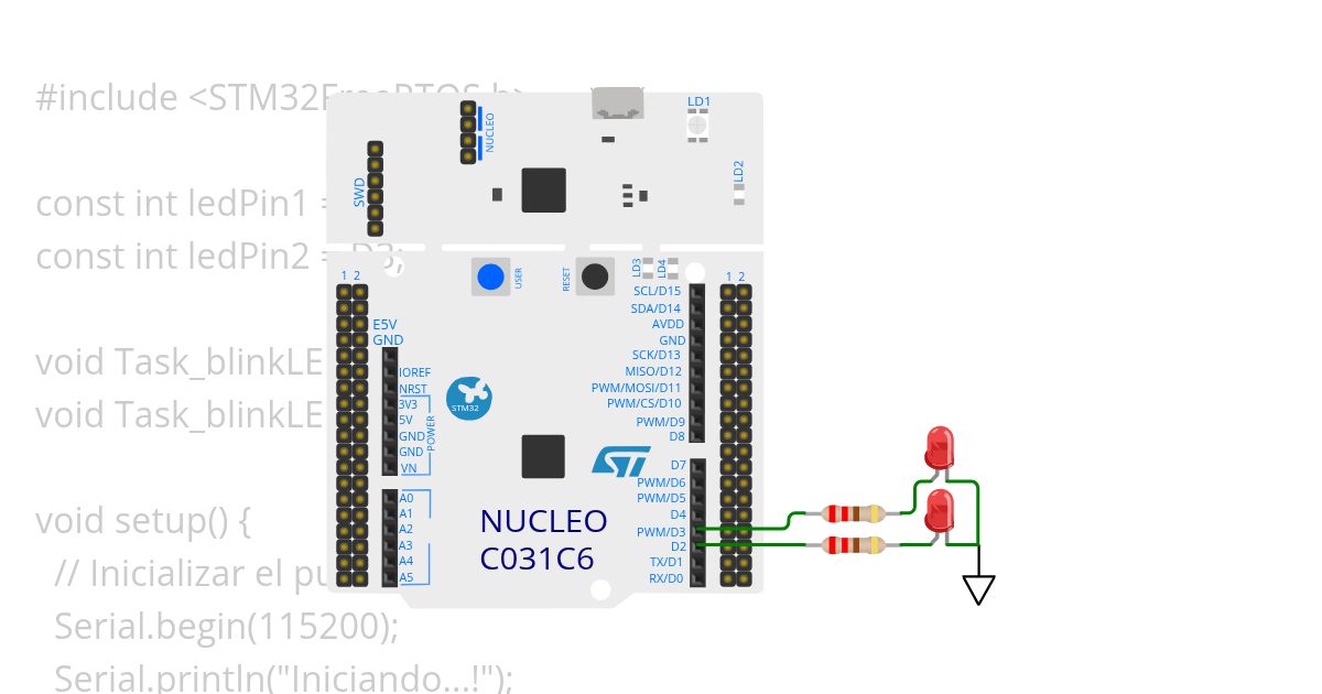 STM-Ejemplo-FreeRTOS1 simulation