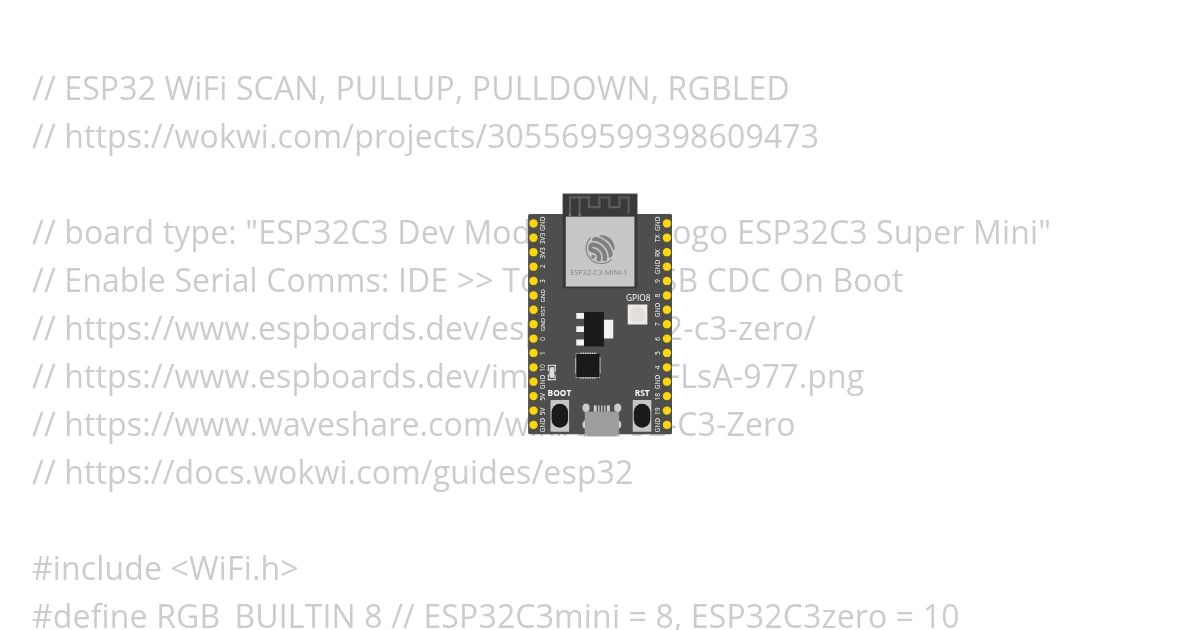 esp32c3post simulation