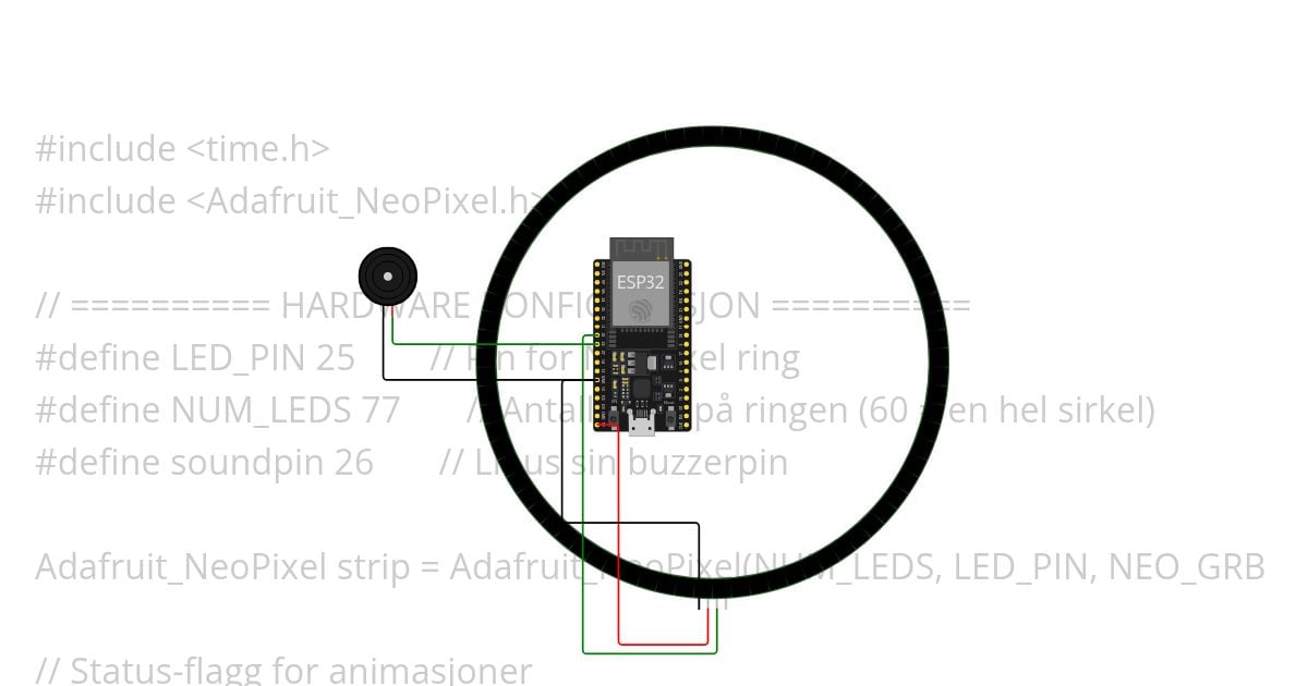 ClassClock25 Simpel simulation
