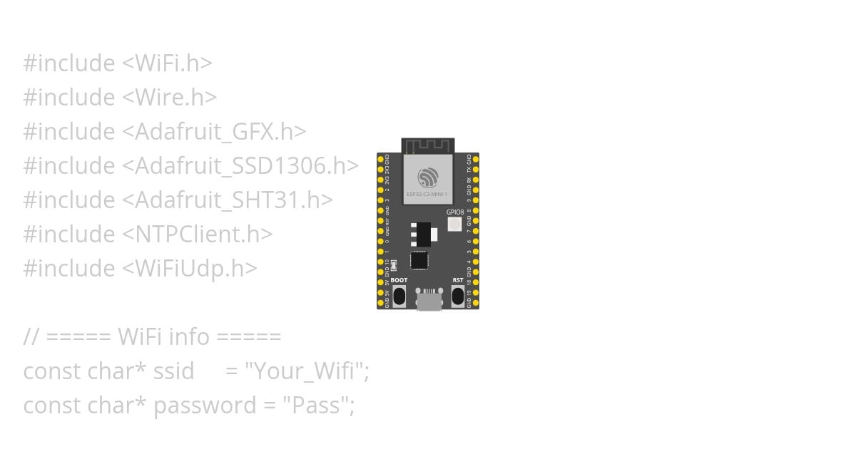 esp32clock simulation