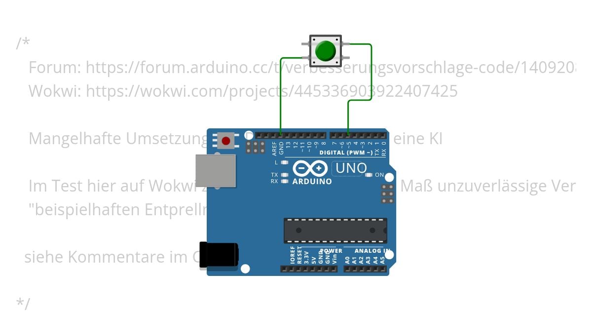 KI-Debouncing simulation