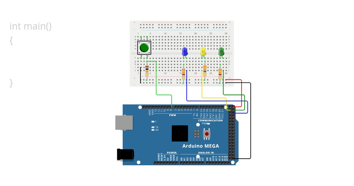 Example_TurnOnLEDs simulation