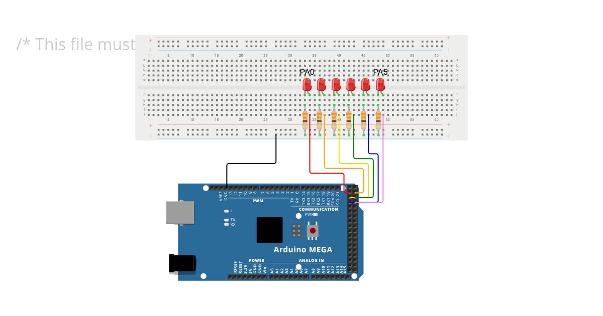 02_2_runningLight simulation