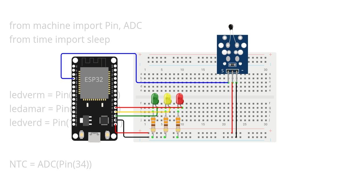 esp32 - Projeto NTC Copy