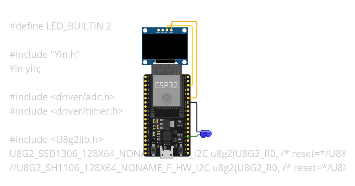 blackscreen ESP32 Yin simulation