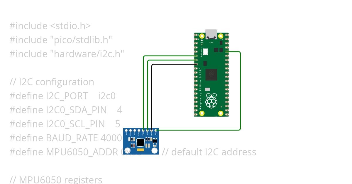 mpu6050_i2c simulation