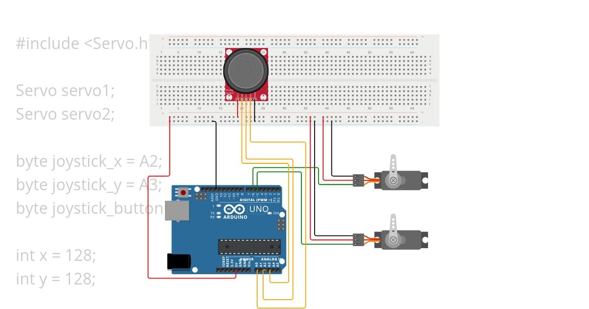 joyStick_Challenge_course simulation